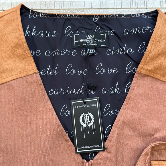 THE HIDEOUT CLOTHING +SOUL VEST NWT - Picture 2 of 6